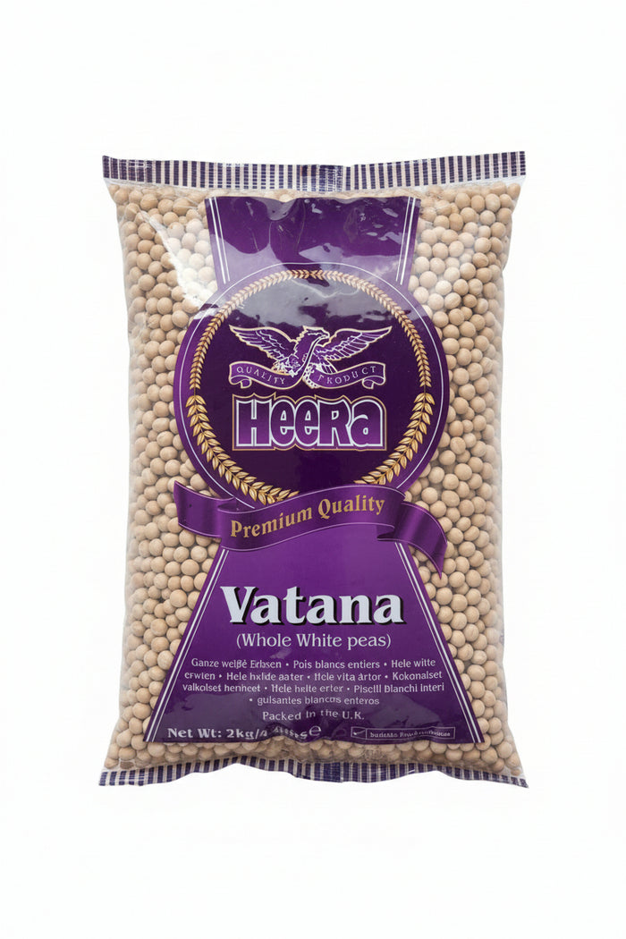 Heera Vatana Whole White Peas 2kg