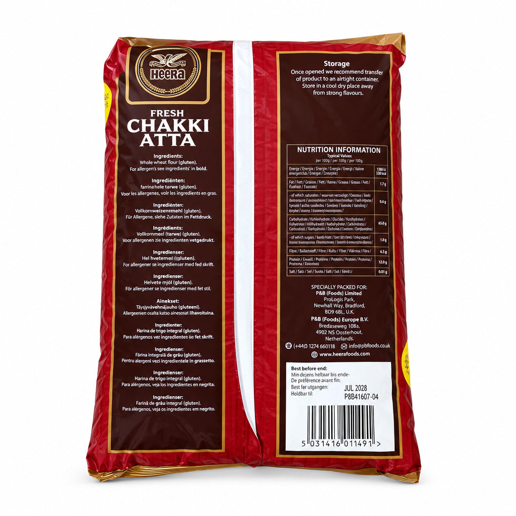 Heera Whole Wheat Flour Chakki Fresh Atta 10kg