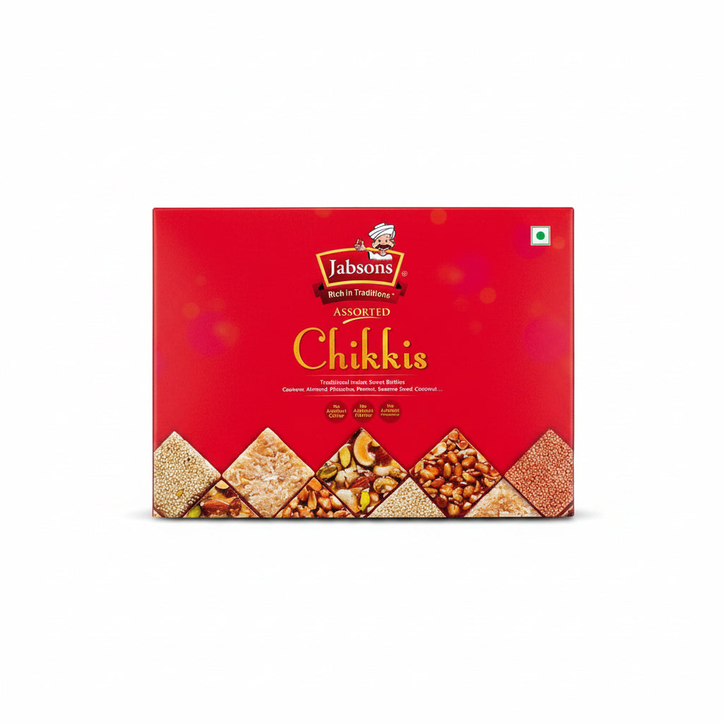 Jabsons Assorted Chikkis 400g
