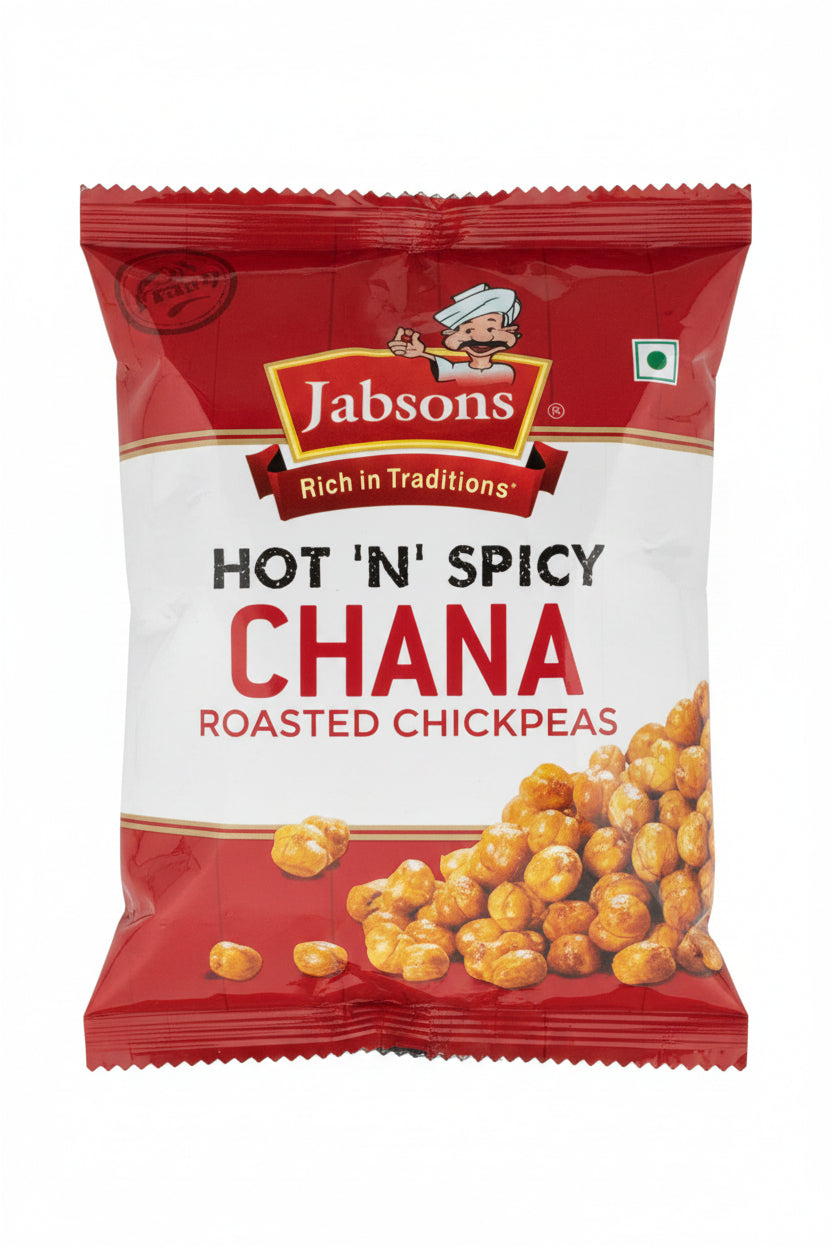 Jabsons Chana Hot N Spicy Roasted Chickpeas 140g