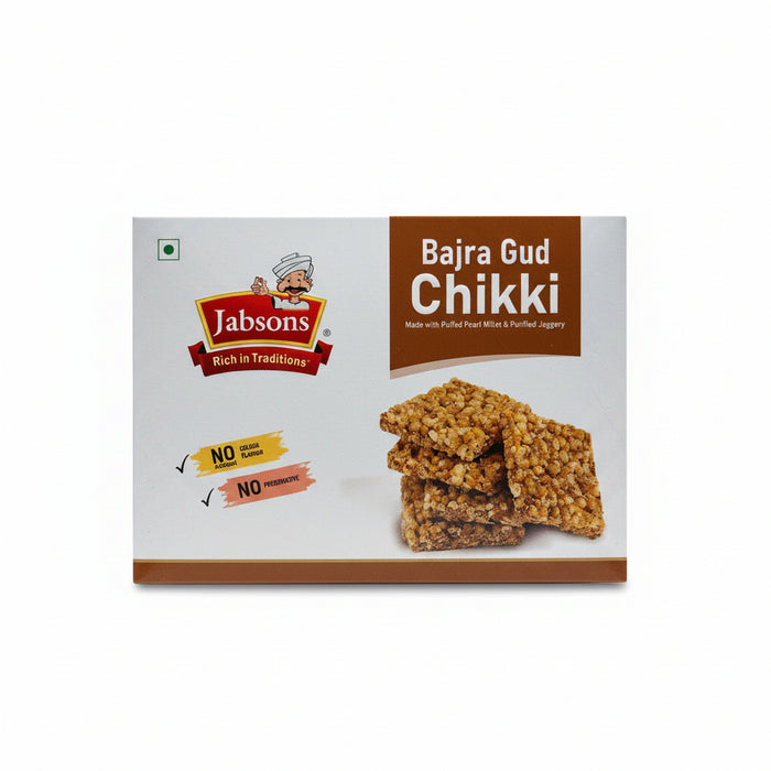 Jabsons Chikki Bajra Gud 125g