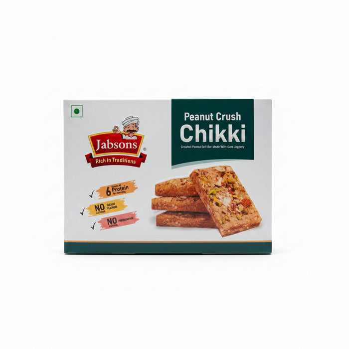 Jabsons Chikki Peanut Crush 200g