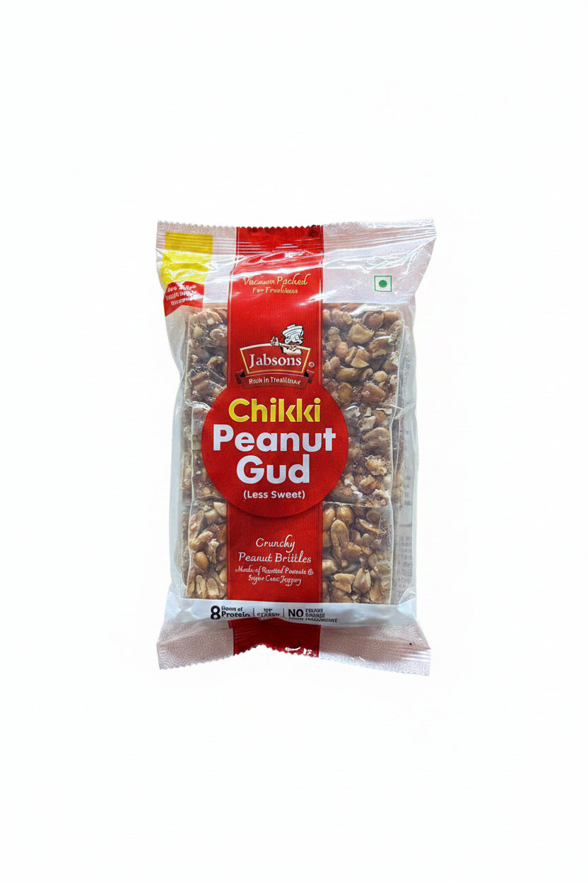 Jabsons Chikki Peanut Gud 240g
