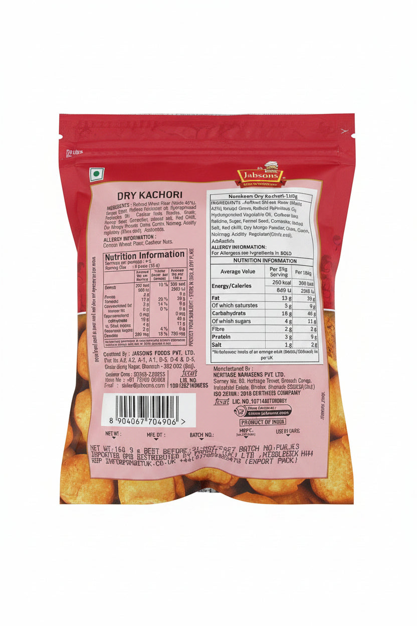 Jabsons Kachori Dry 160g