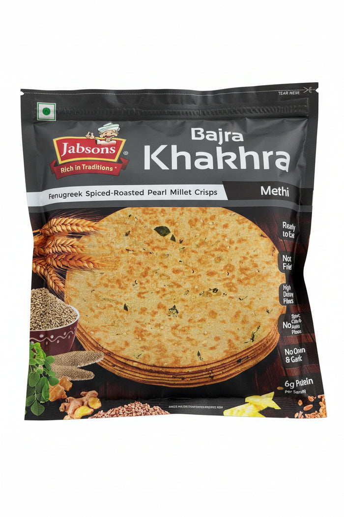 Jabsons Khakhra Bajra Methi 180g