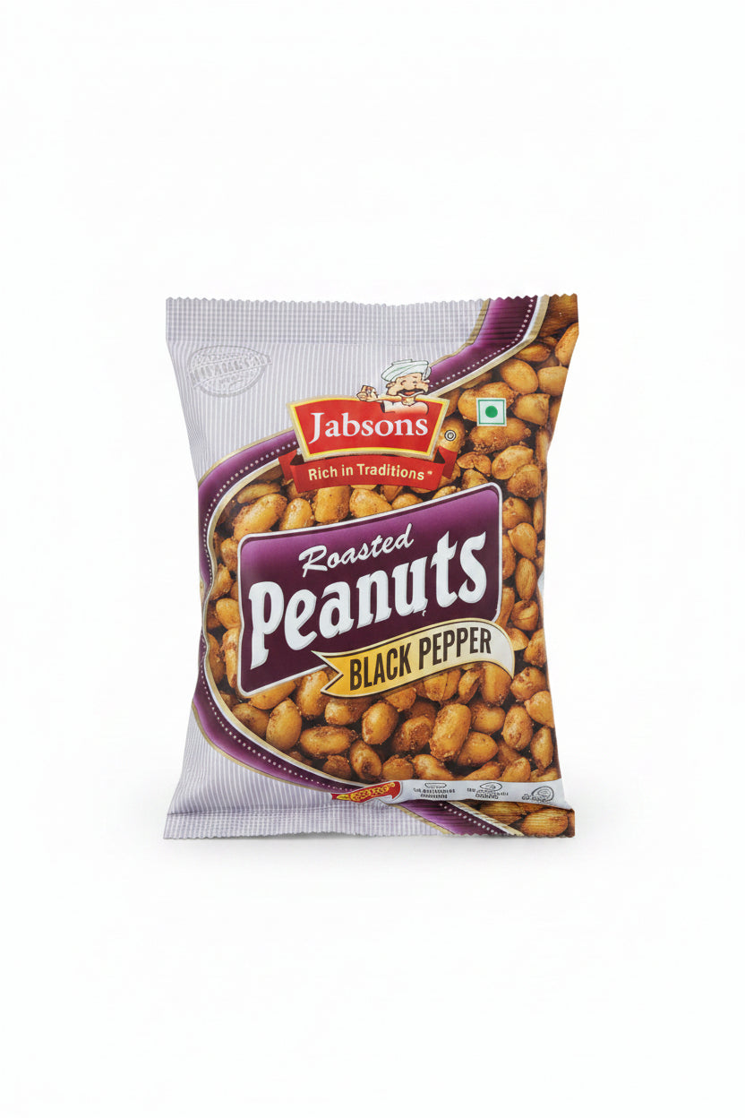 Jabsons Roasted Peanuts Black Pepper 140g