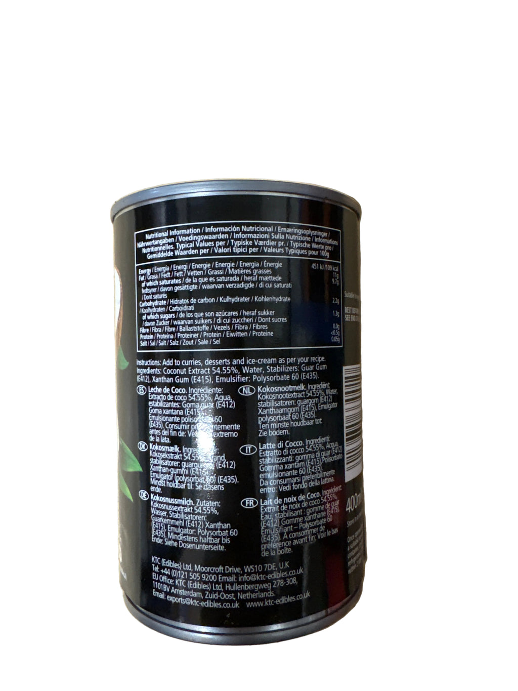 KTC Coconut Milk 400ml