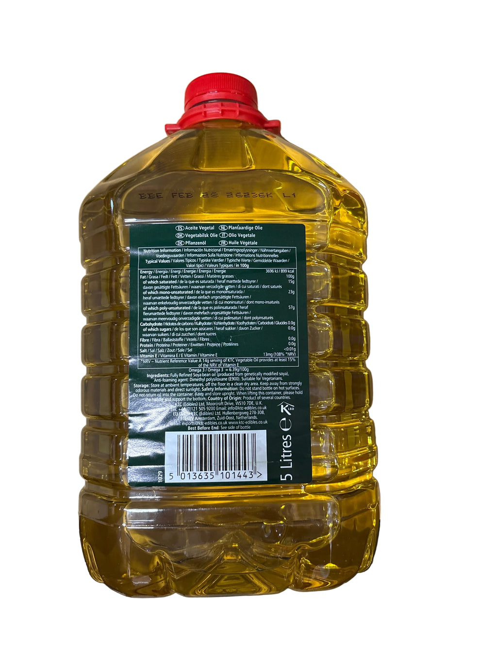 KTC Extended Life Vegetable Oil 5L