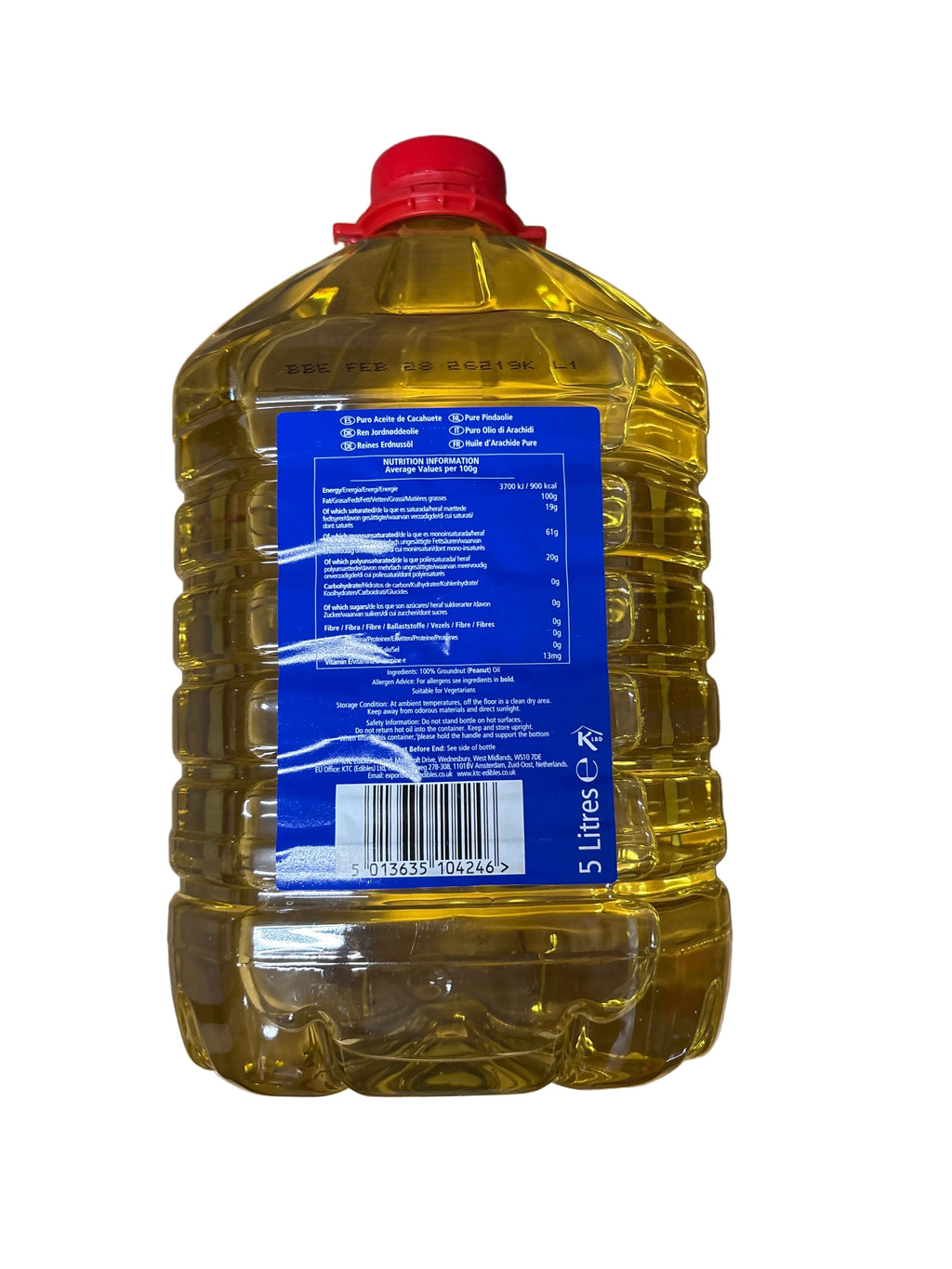 KTC Pure Groundnut Oil 5L