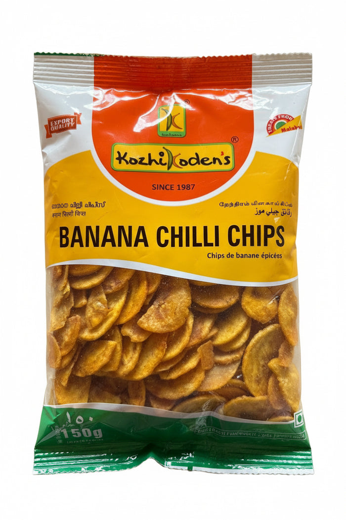 Kozhi Kodens Chips Banana Chilli 150g Buy 1 Get 1 Free Mix & Match
