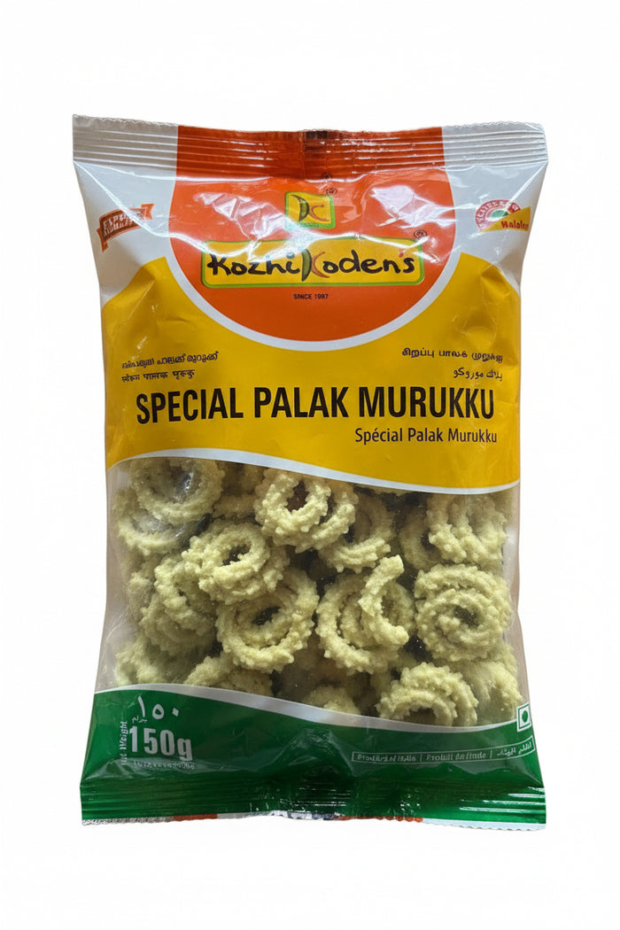 Kozhi Kodens Murukku Special Palak 150g Buy 1 Get 1 Free Mix & Match