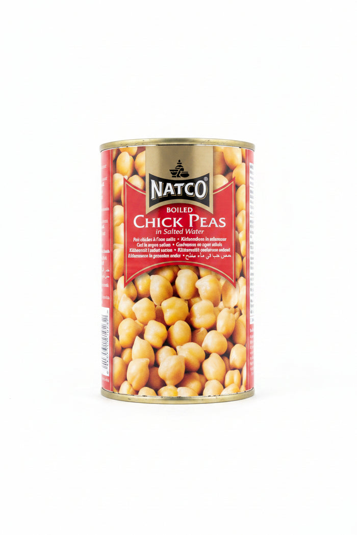 Natco Boiled Chickpeas 400g 2 For £1