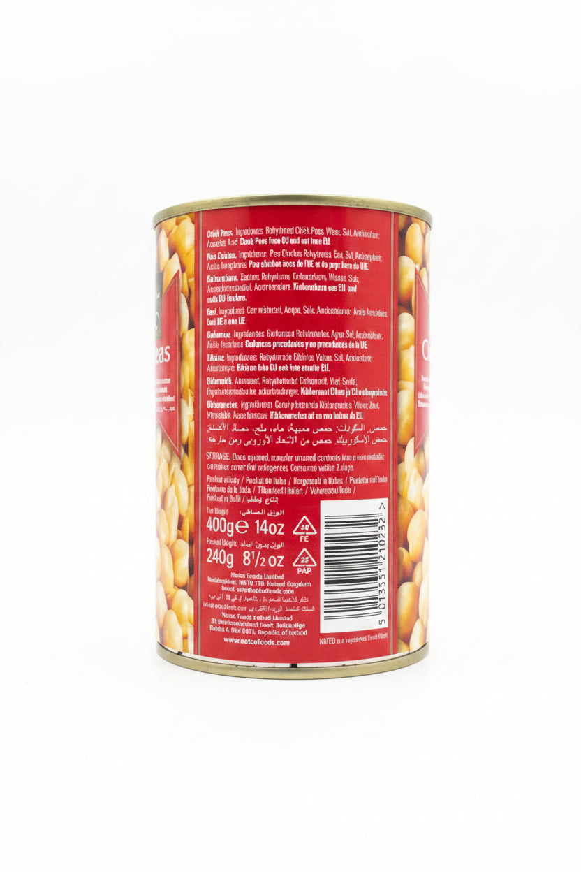 Natco Boiled Chickpeas 400g 2 For £1
