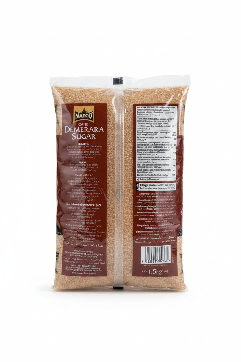 Natco Cane Demerara Sugar 1.5kg