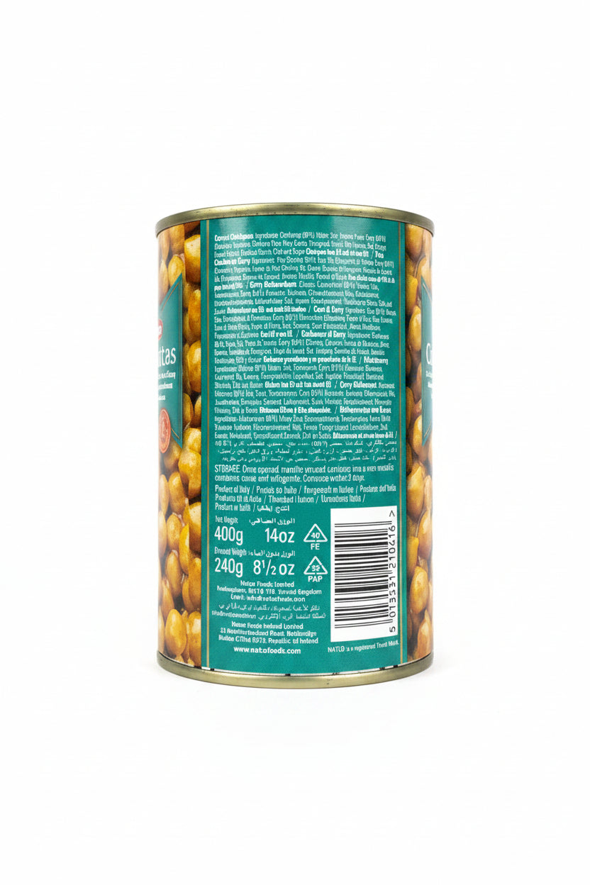 Natco Curried Chickpeas 400g