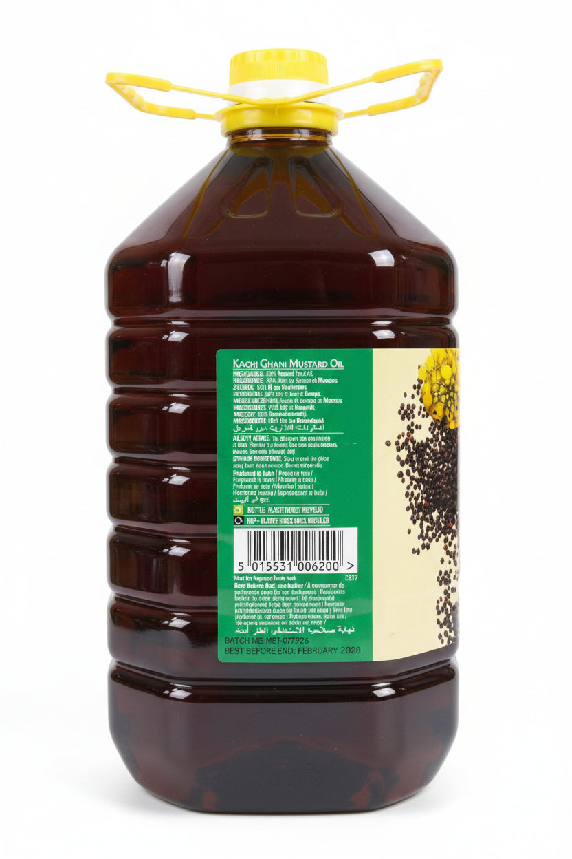 Natco Kachi Ghani Mustard Oil 4L