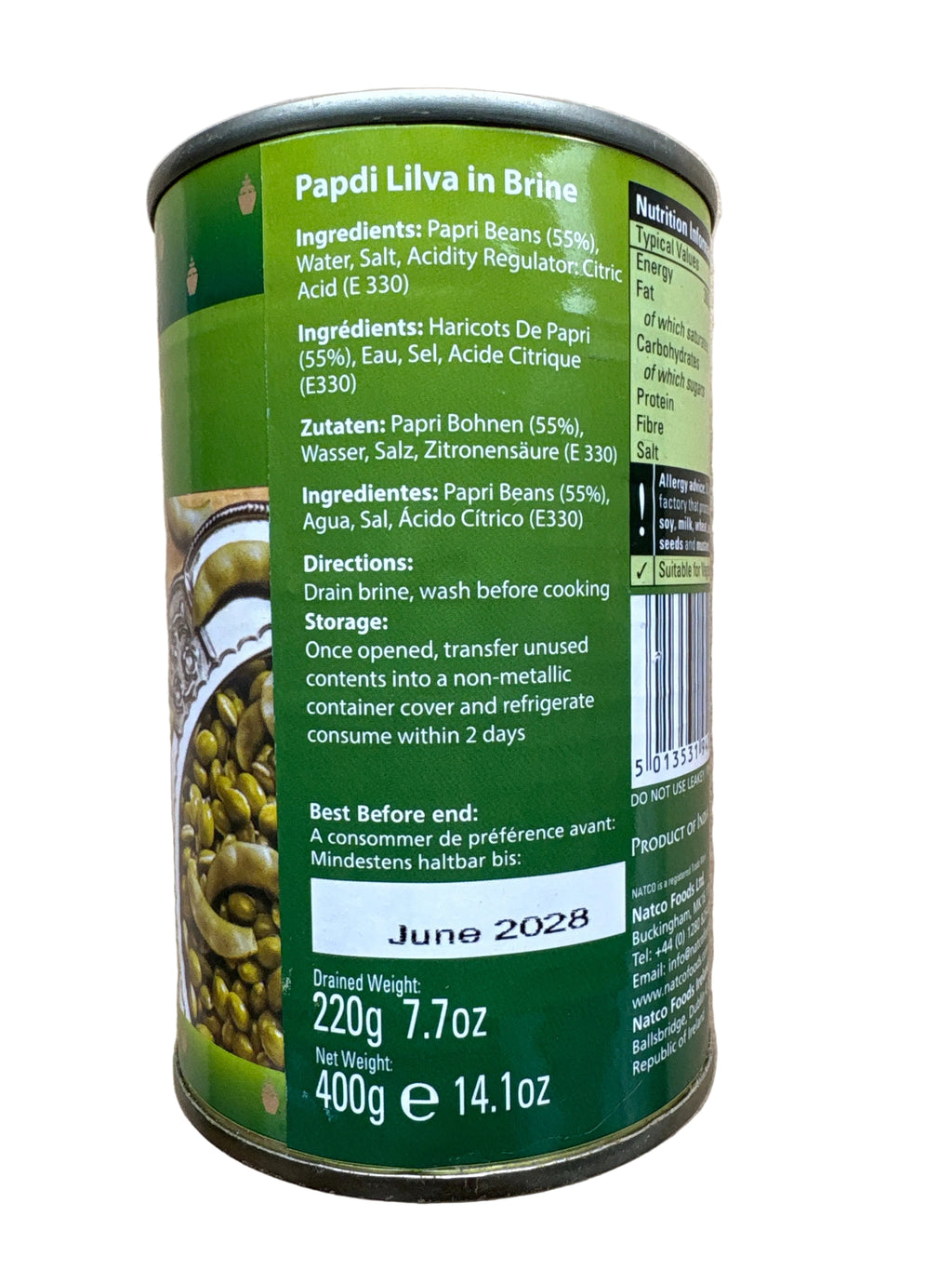 Natco Papdi Lilva 400g