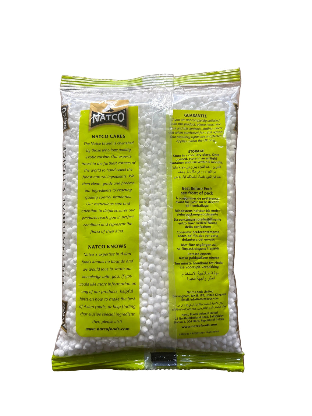 Natco Sagoo Seeds Medium 375g
