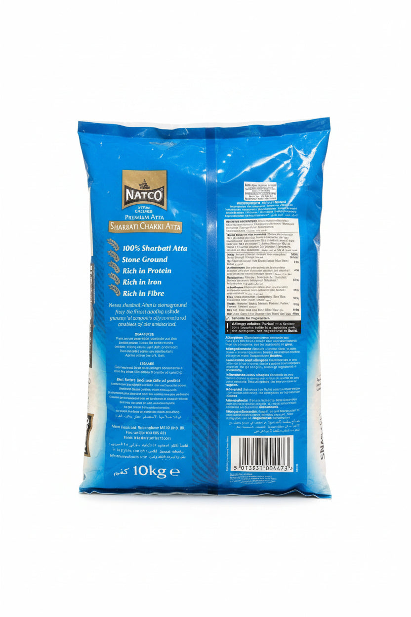 Natco Sharbati Chakki Atta 10kg