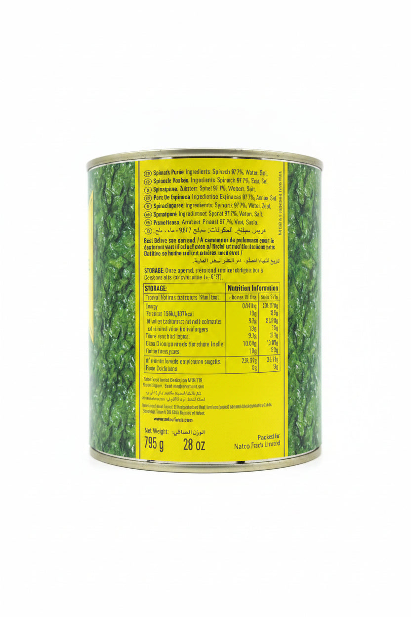 Natco Spinach Puree 795g