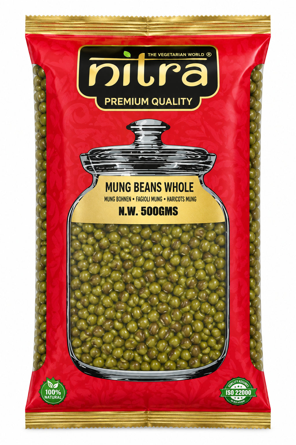 Nitra Mung Beans 500g