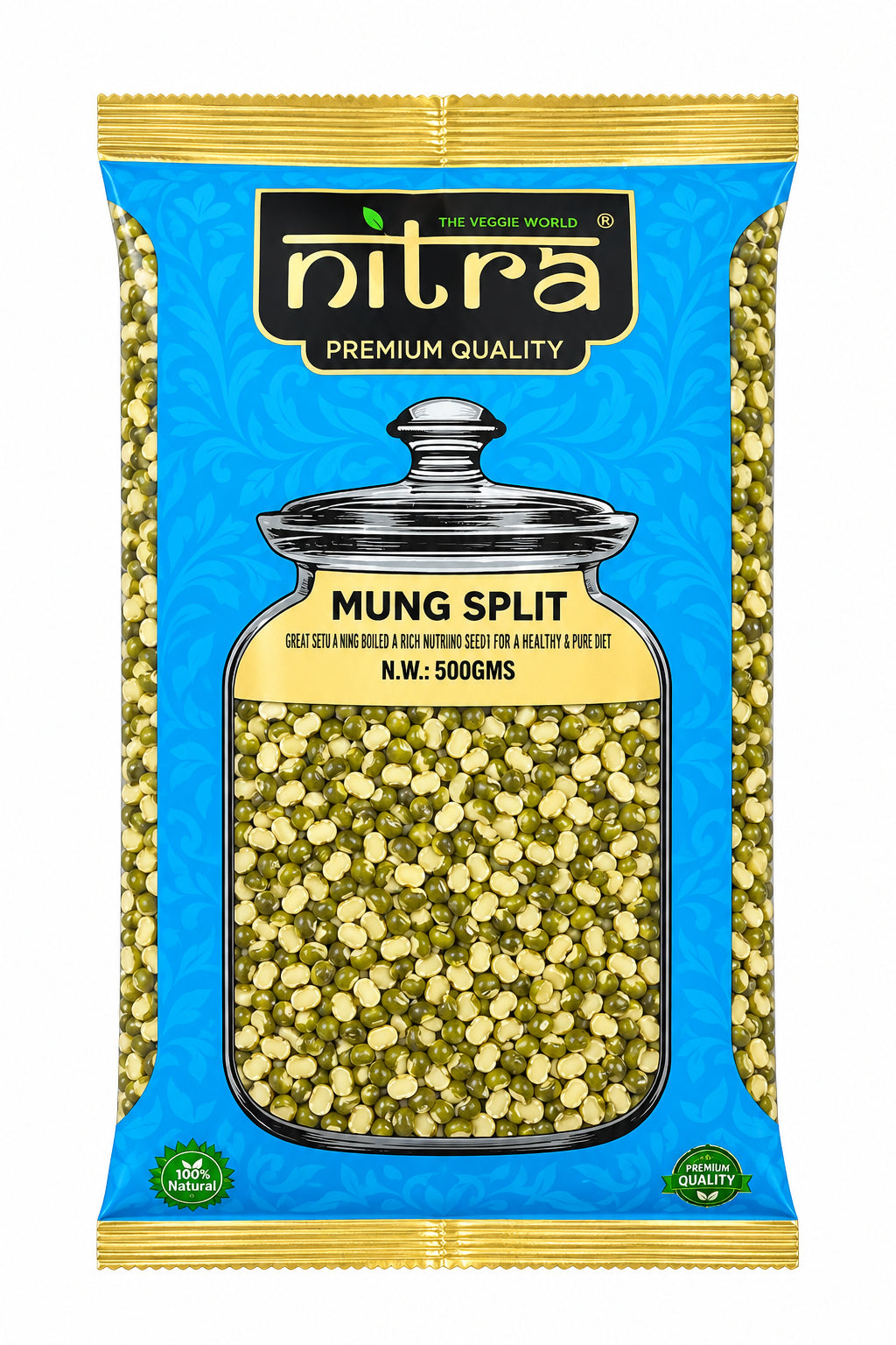 Nitra Mung Split 500g