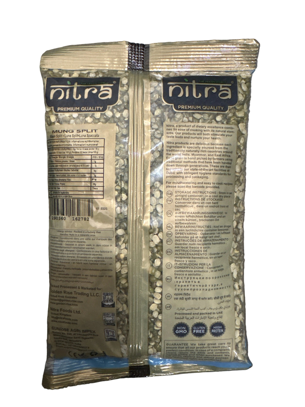 Nitra Mung Split 500g