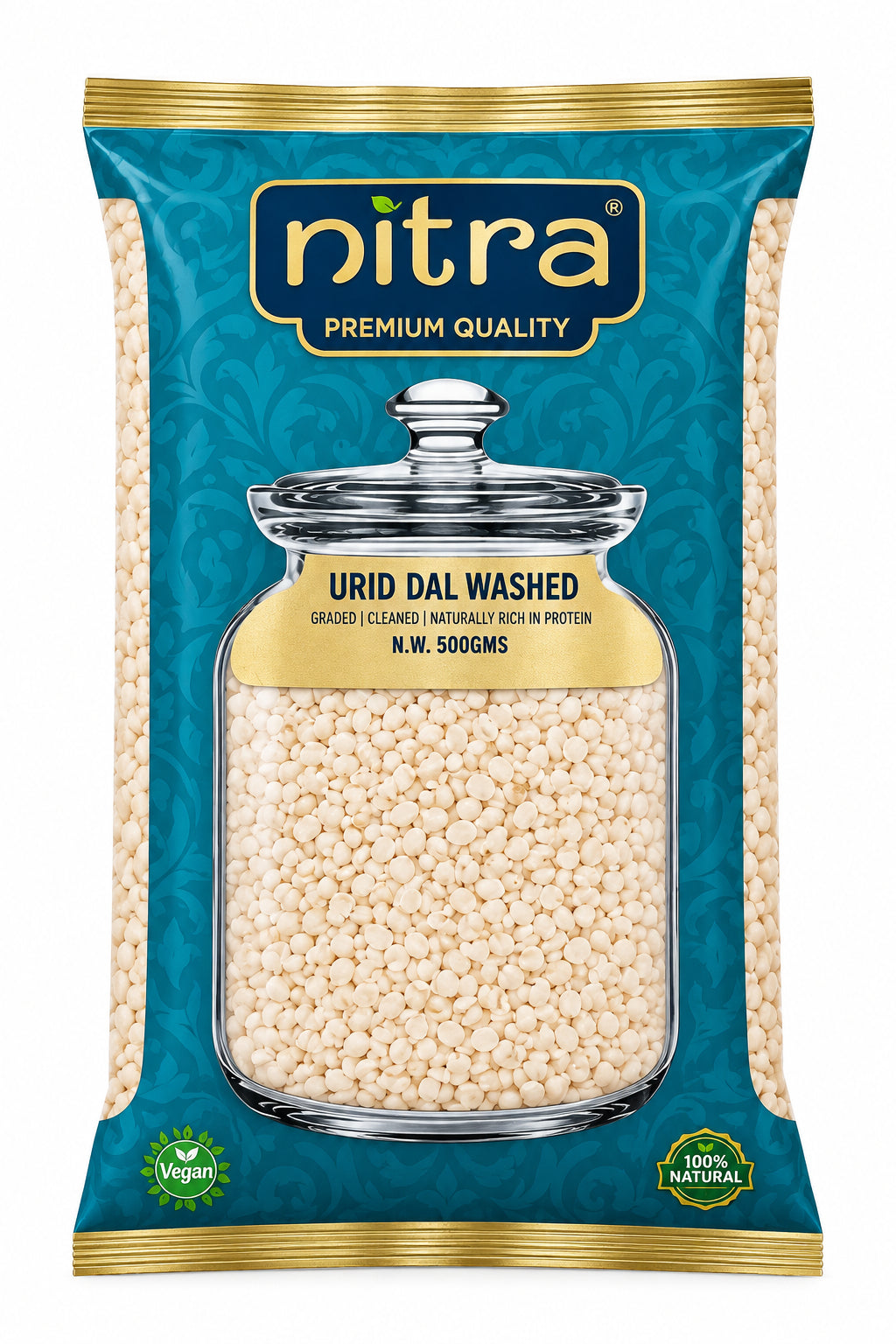Nitra Urid Dal Washed 500g