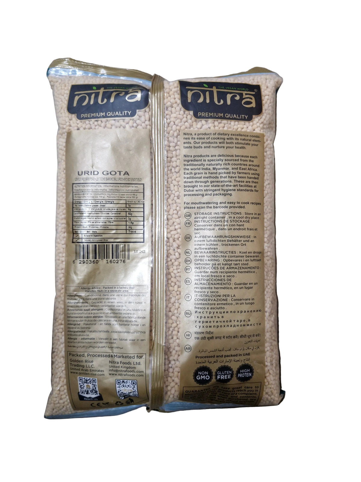 Nitra Urid Gota 2kg