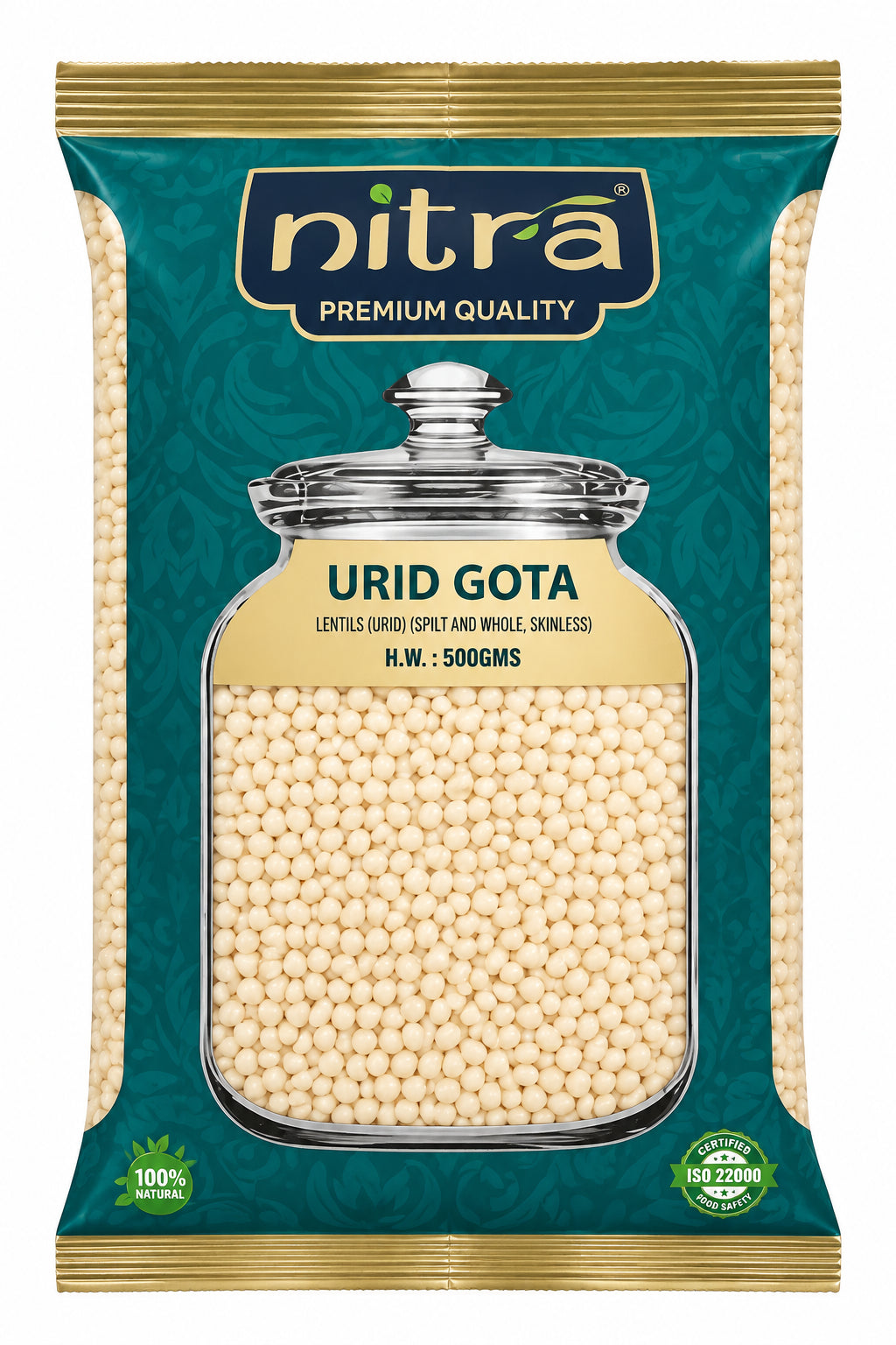 Nitra Urid Gota 500g