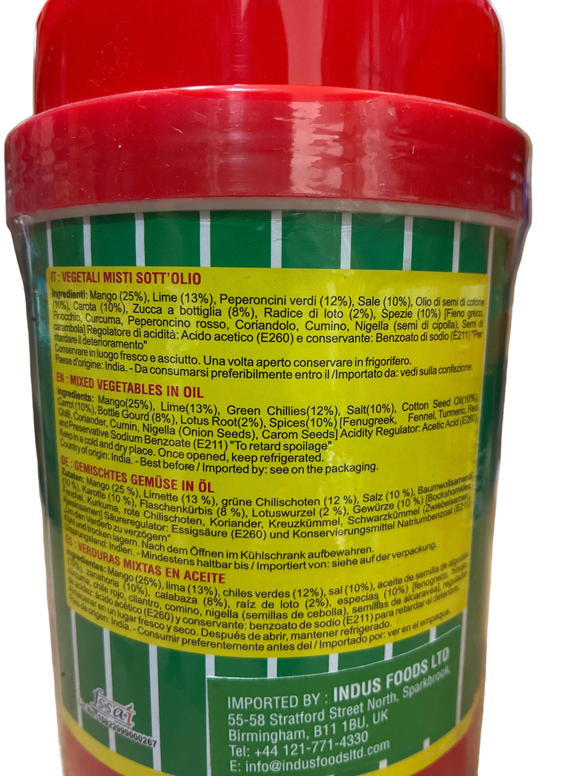 Pachranga Mixed Pickle 5 in 1 800g