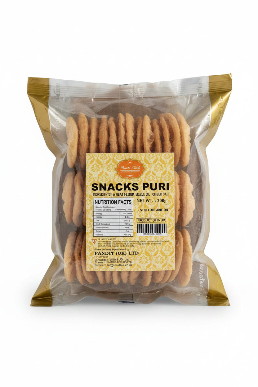 Pandit Foods Snacks Puri 200g