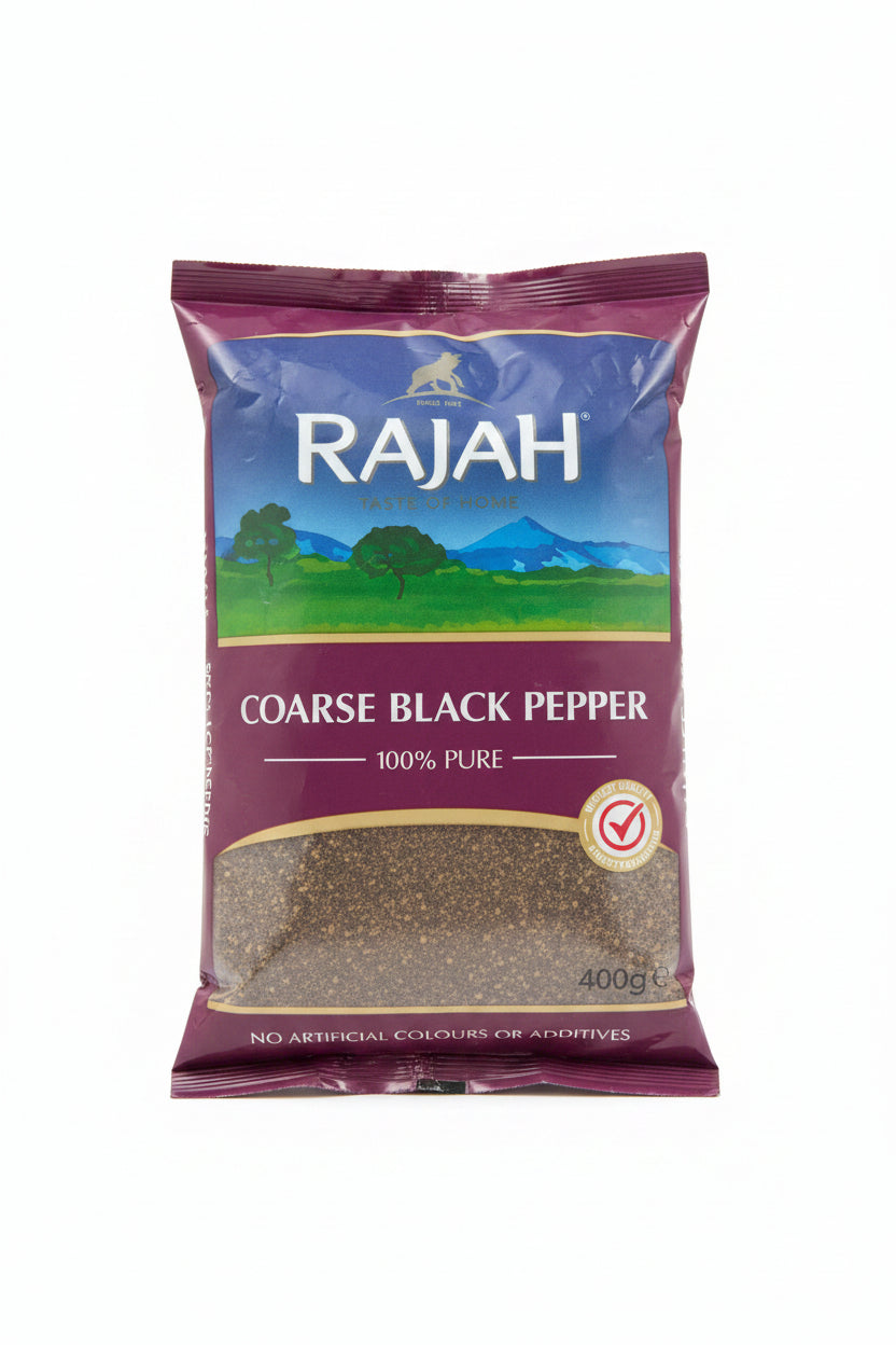 Rajah Coarse Black Pepper 400g