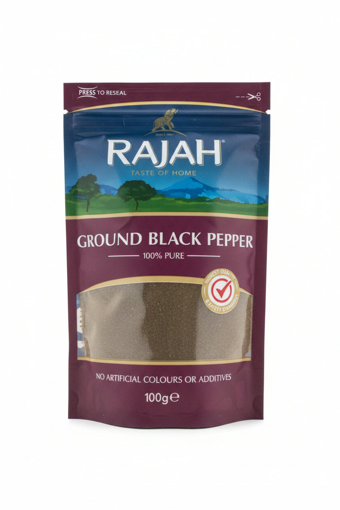 Rajah Ground Black Pepper 100g