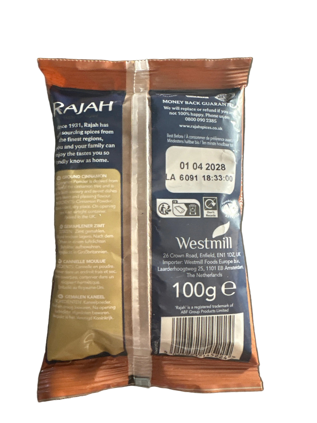 Rajah Ground Cinnamon 100g