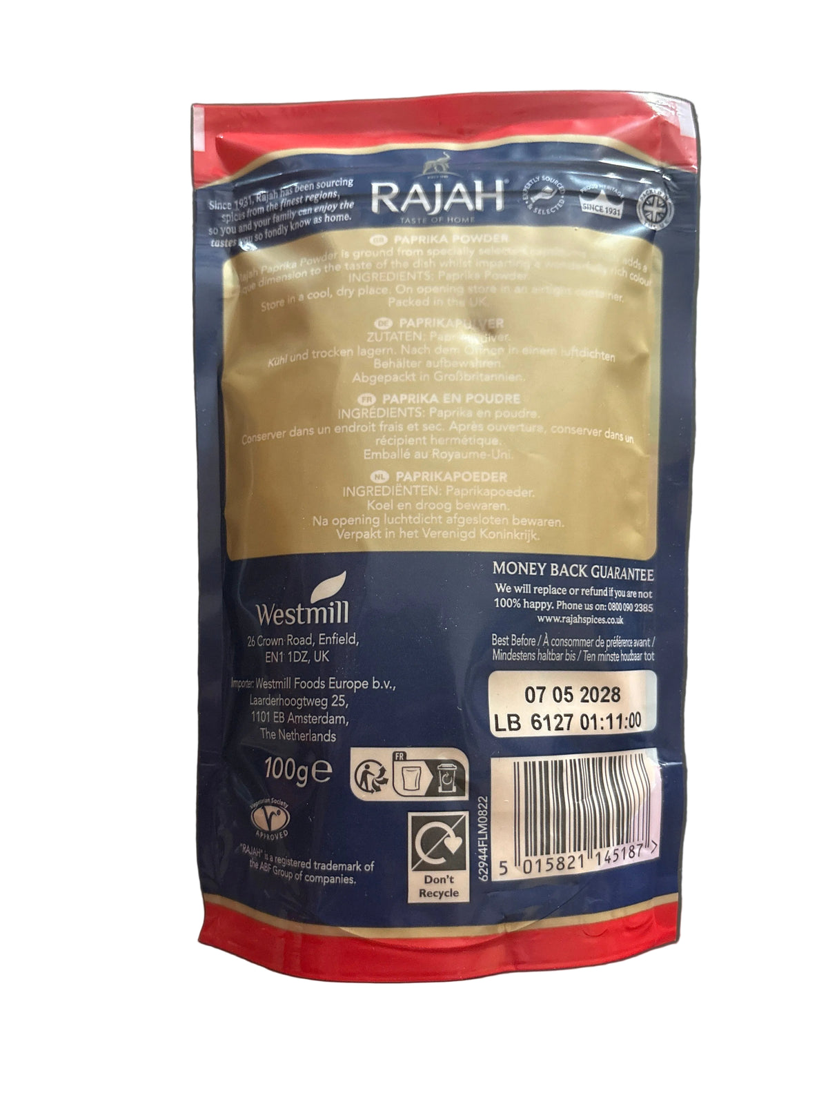 Rajah Paprika Powder 100g