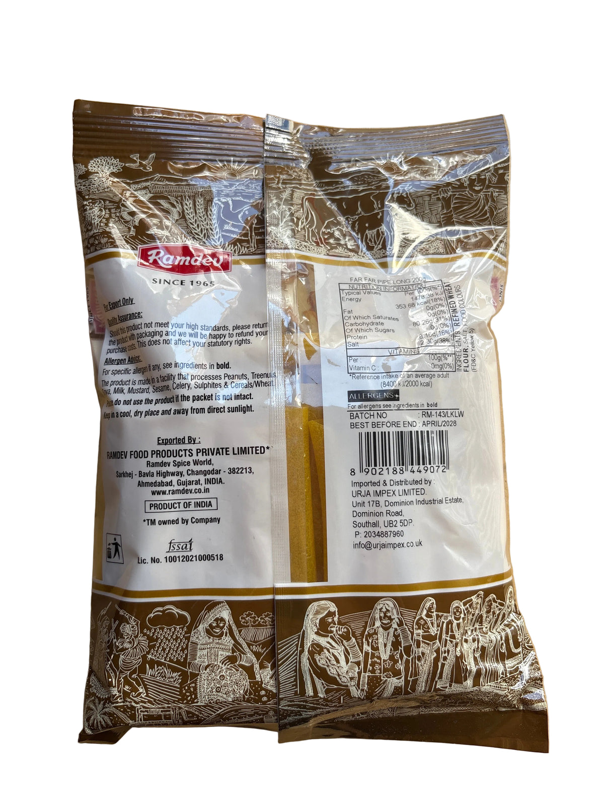 Ramdev Far Far Pipe Long 200g