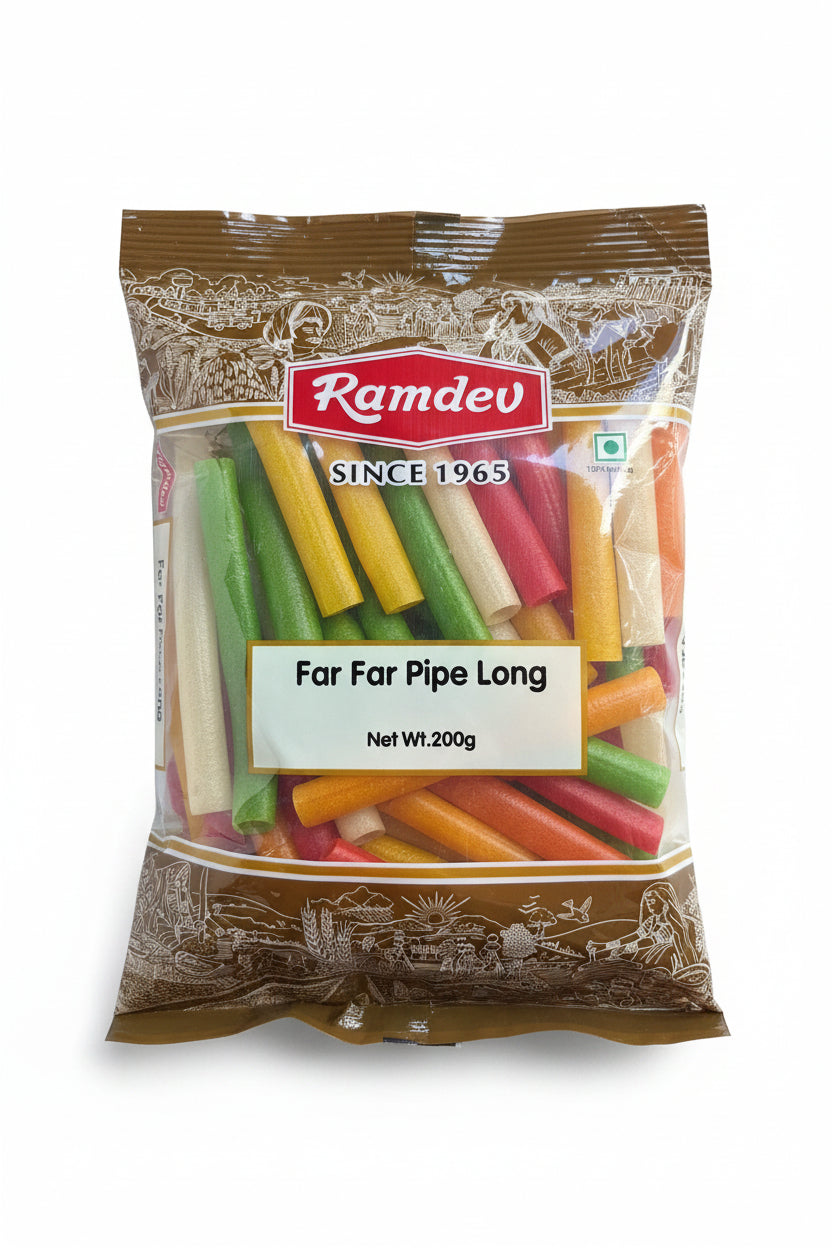 Ramdev Far Far Pipe Long Coloured 200g