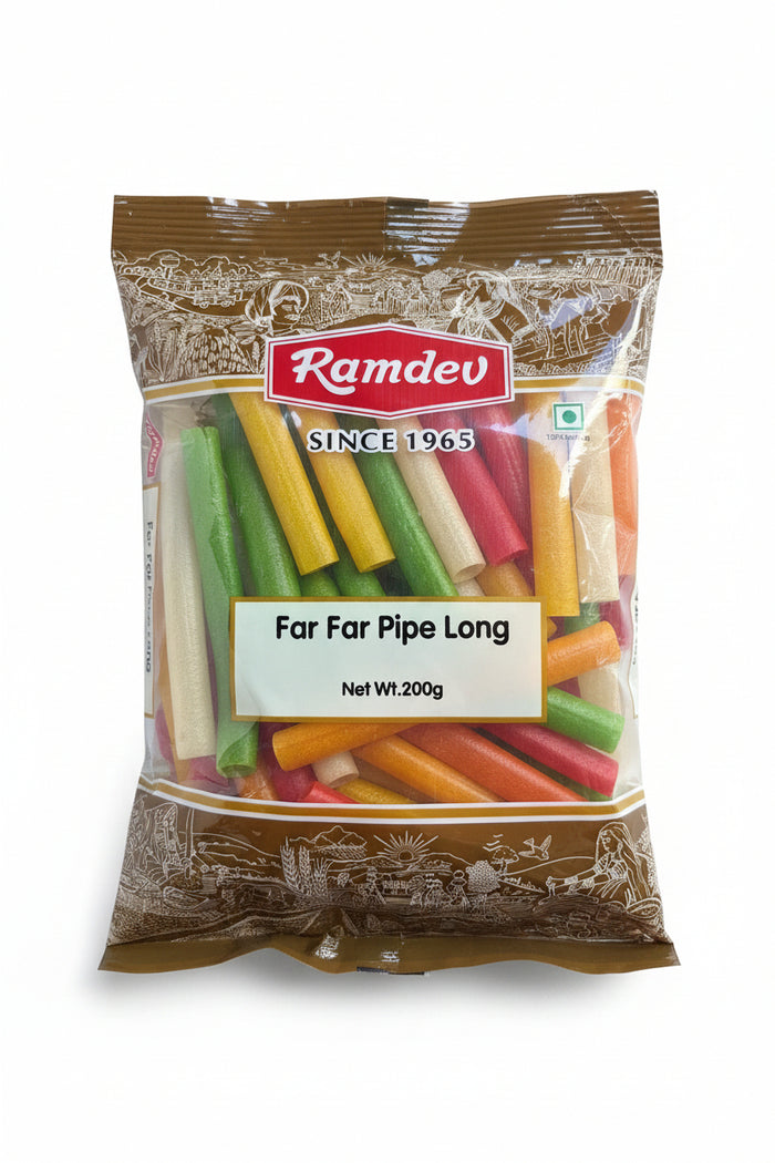 Ramdev Far Far Pipe Long Coloured 200g
