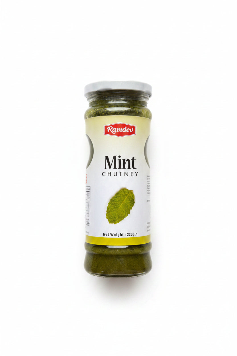 Ramdev Mint Chutney 220g Mix & Match 2 For £5