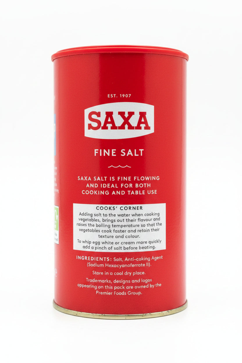 Saxa Salt Fine 750g