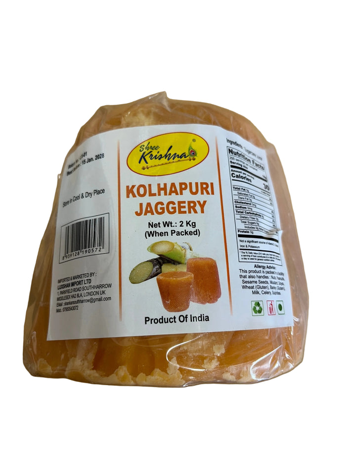 Shree Krishna Kolhapuri Jaggery 2kg