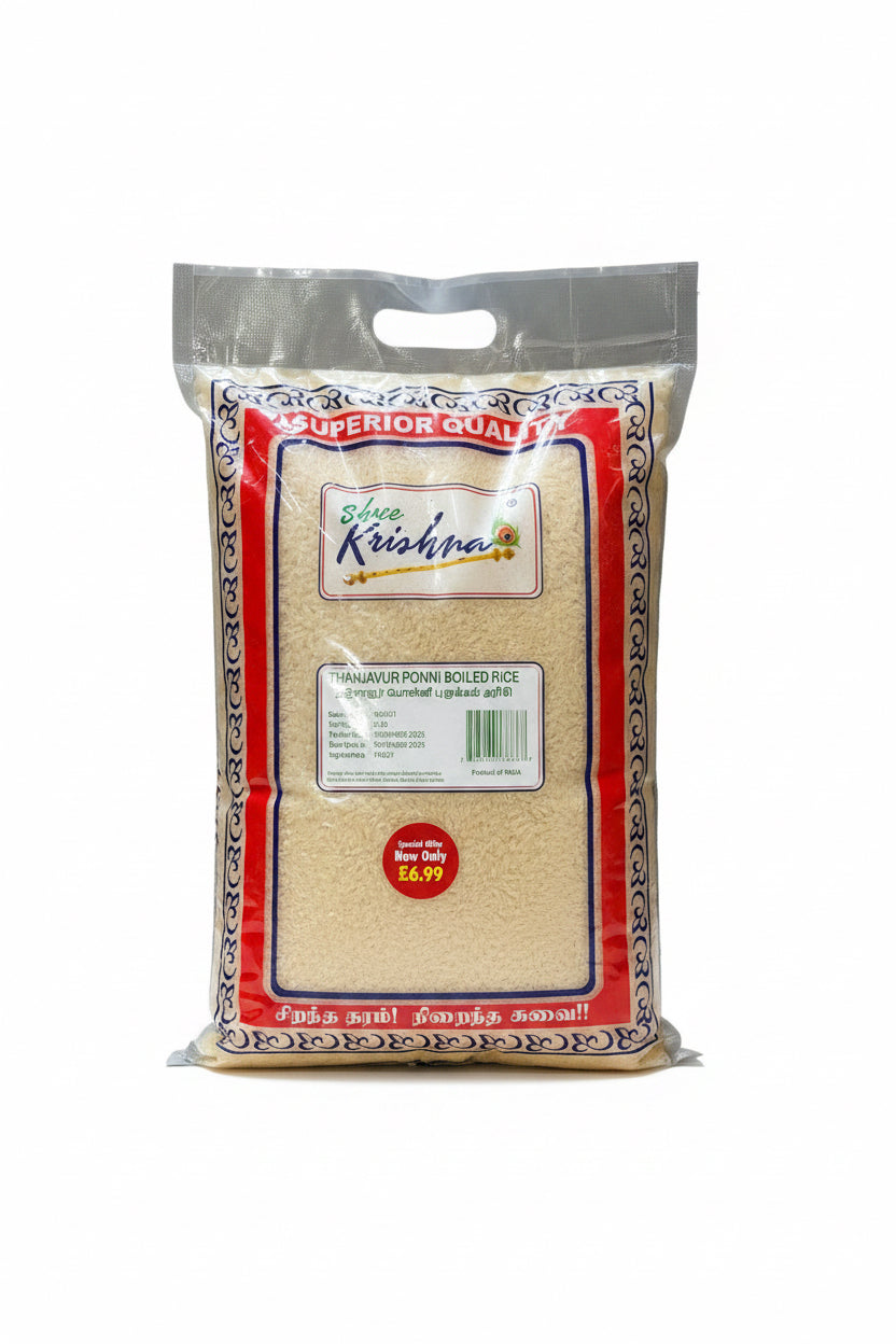 Shree Krishna Thanjavur Ponni Boiled Rice 5kg