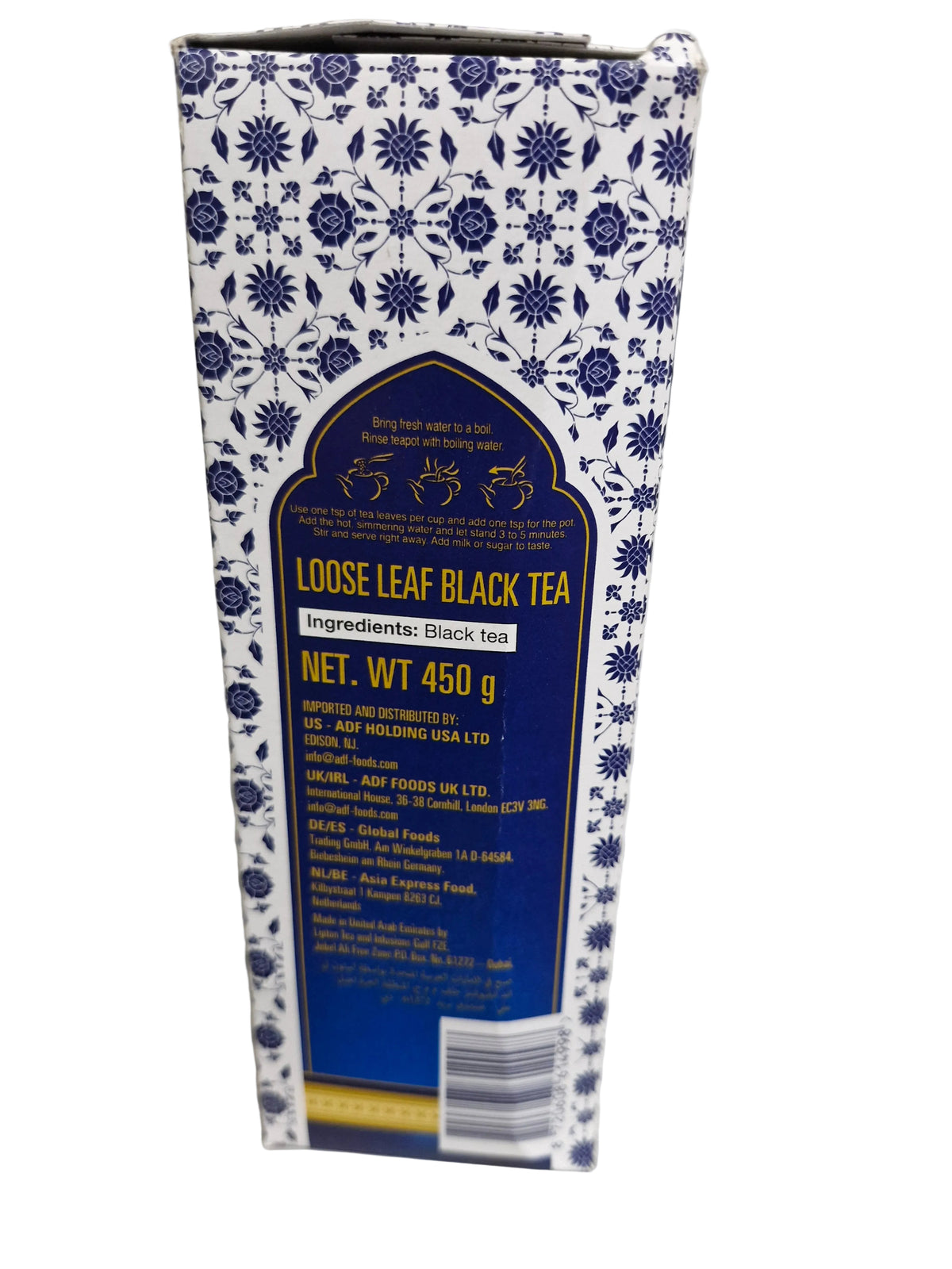 Taj Mahal Black Loose Leaf Tea 450g