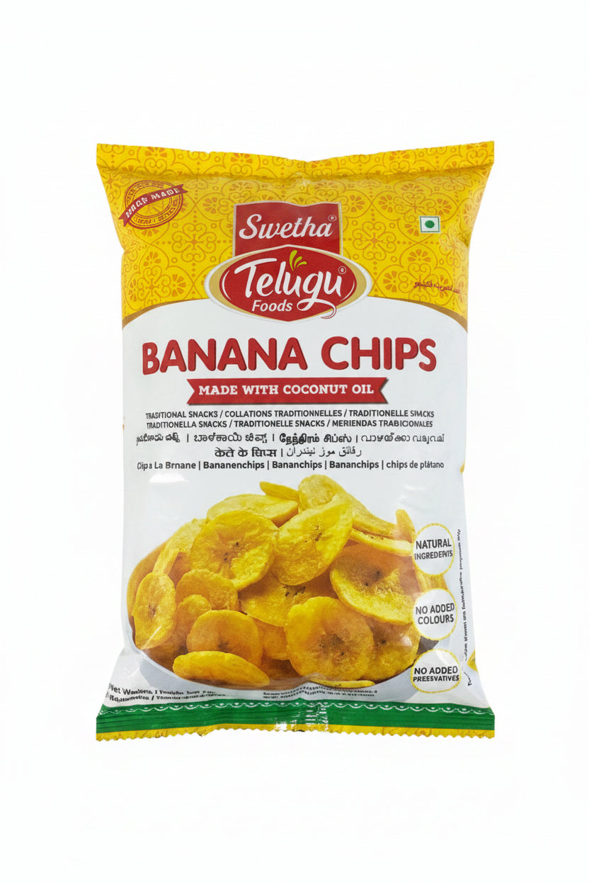 Telugu Foods Chips Banana 100g