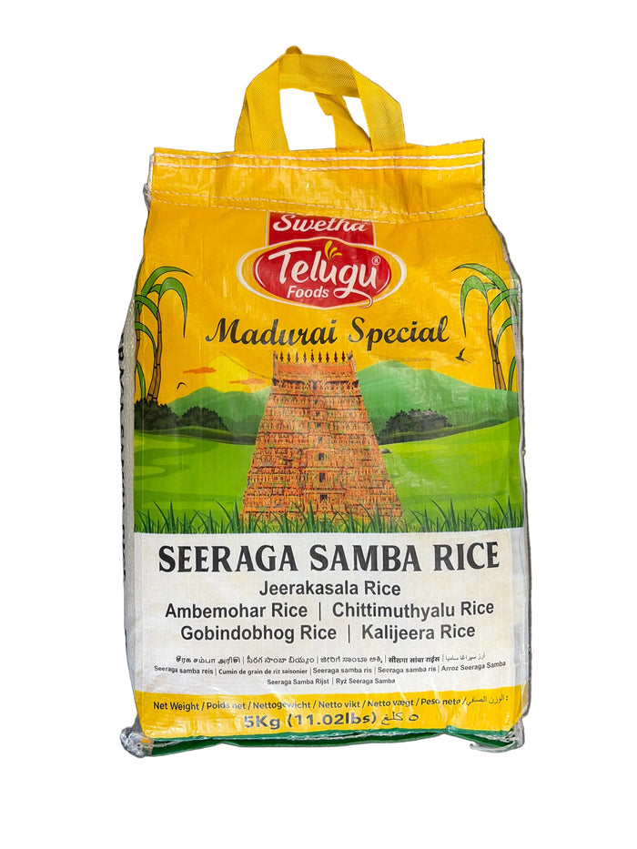 Telugu Foods Seeraga Samba Rice 5kg