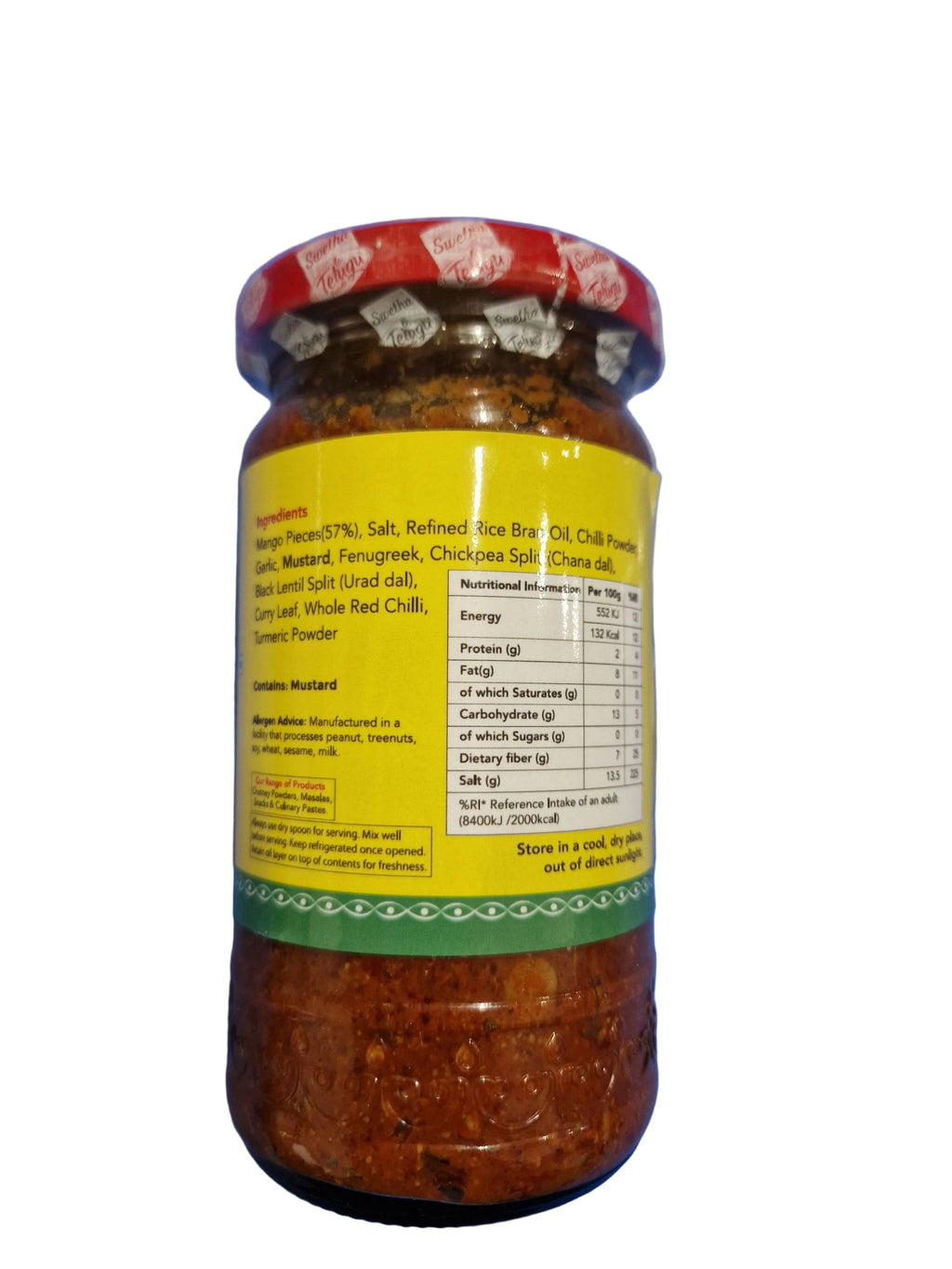 Telugu Pickle Cut Mango 300g