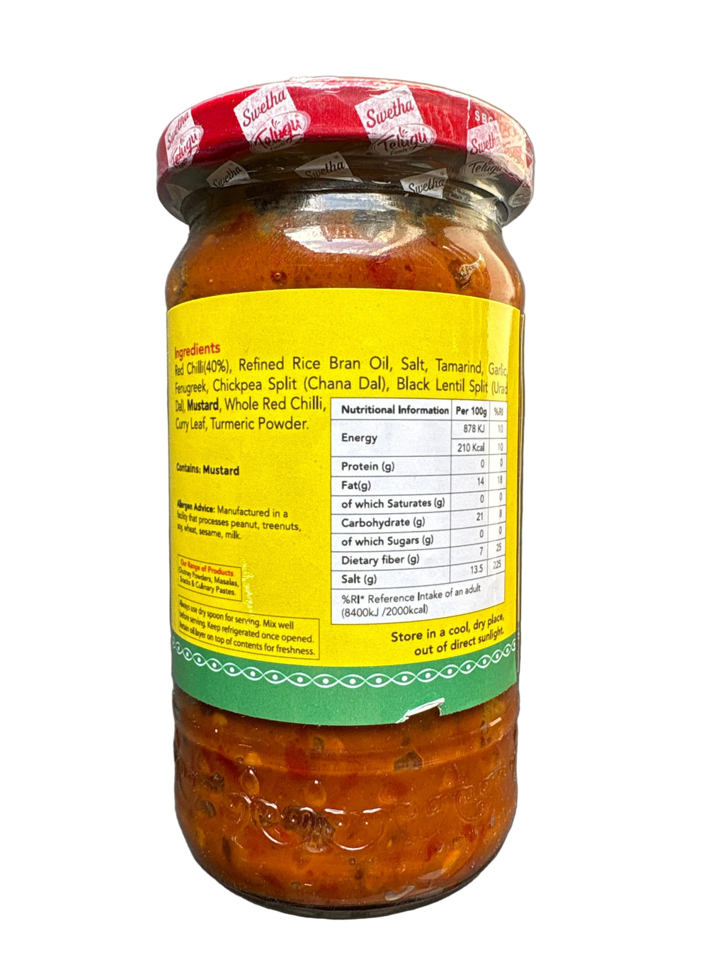 Telugu Pickle Red Chilli 300g