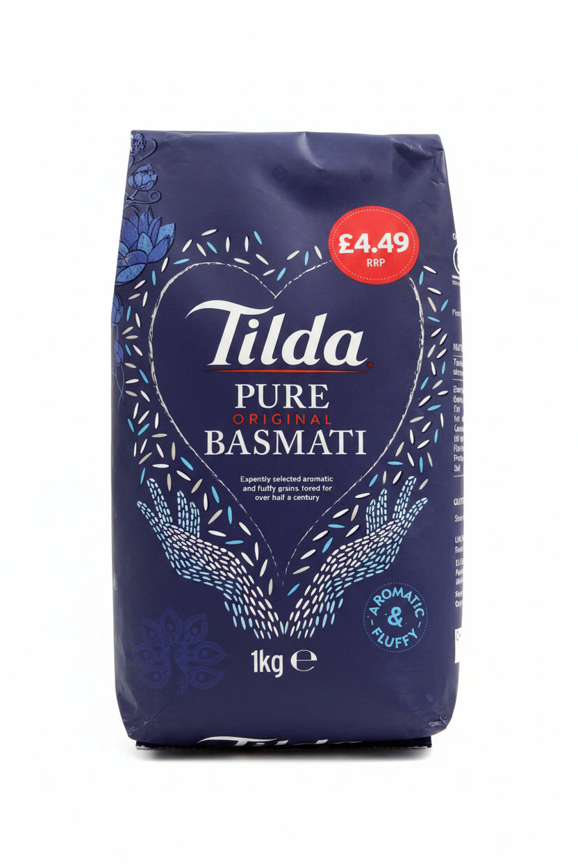 Tilda Rice Pure Basmati Original 1kg