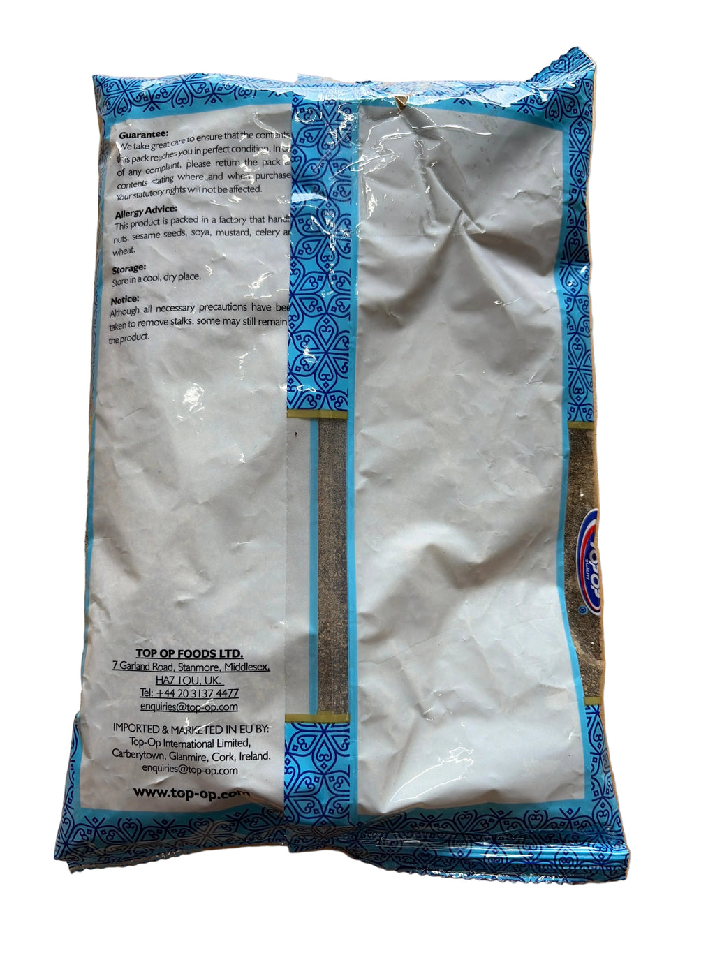 Top Op Black Pepper Coarse 400g